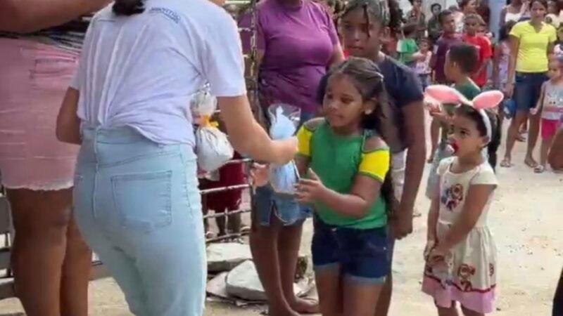 Páscoa Solidária atende comunidades do Jaboatão e realiza entrega de Ovos de Chocolates