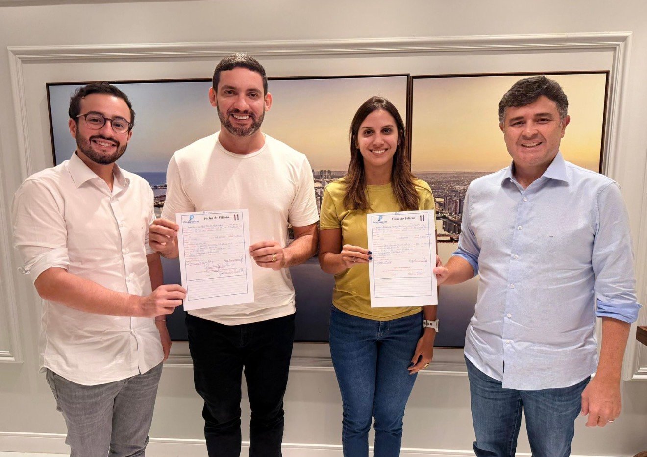 Federação União Progressista oficializa pré-candidaturas de Andreza Romero a deputada federal e de Romero Albuquerque à reeleição como deputado estadual