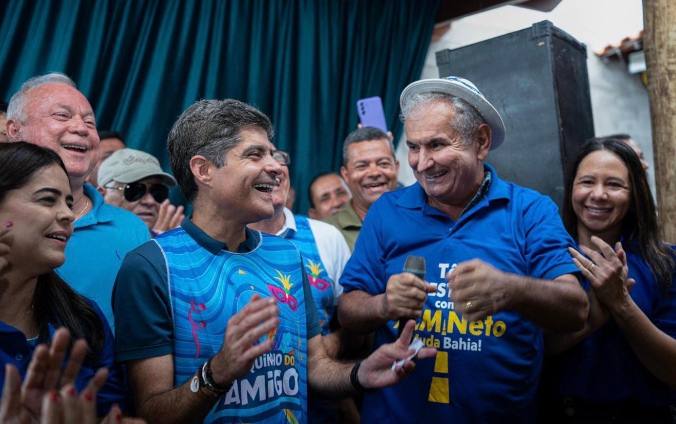 ACM Neto e Coronel participam de primeiro evento no interior após lançamento da chapa