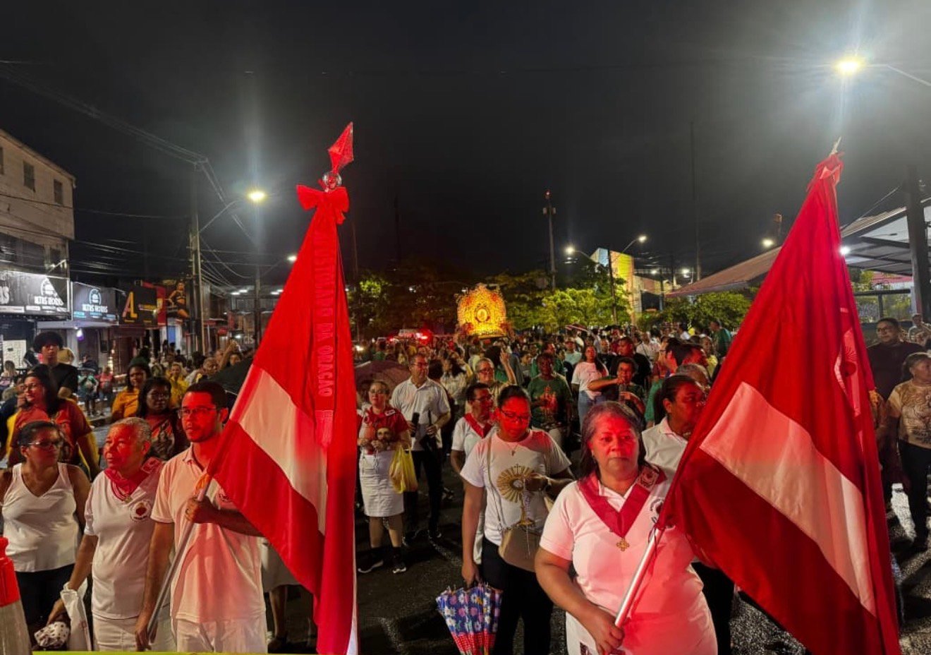 Procissão da Bandeira e missa campal abrem a 369ª Festa de Nossa Senhora dos Prazeres