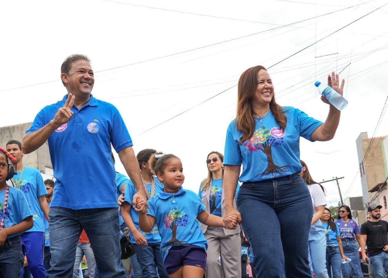 Prefeito Evilásio Mateus consolida sua luta por crianças com TEA na 7ª Caminhada pela Conscientização do Autismo