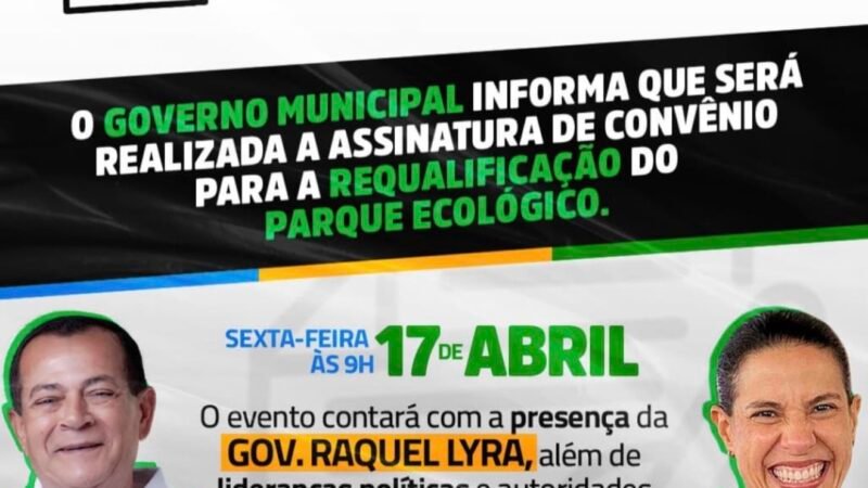 Prefeito Miruca vira a chave com obra estruturante inédita em Água Preta ao lado da governadora Raquel Lyra