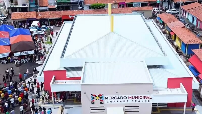 Igarapé Grande ganha novo Mercado Municipal e reforça desenvolvimento local