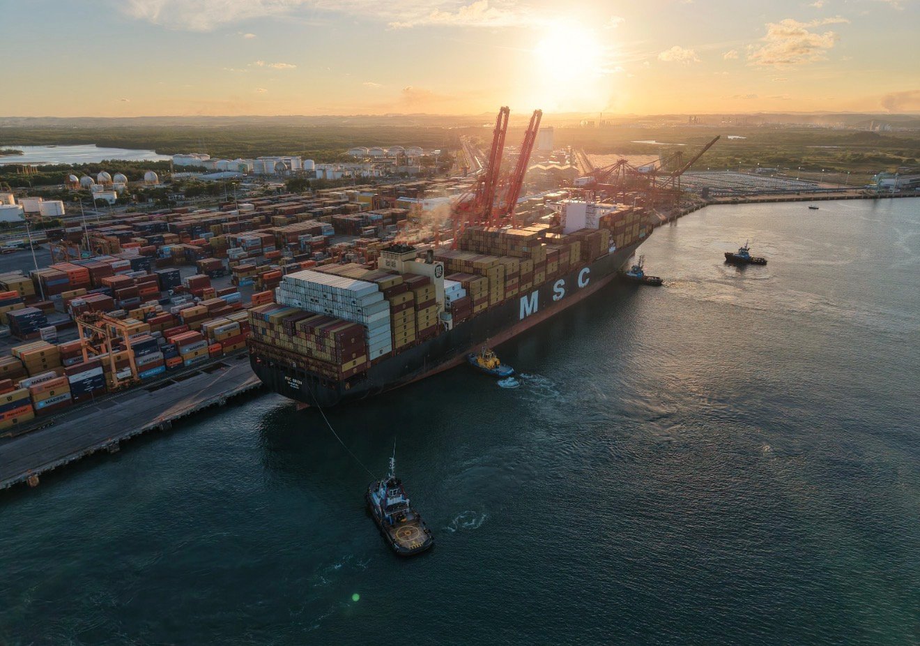 Suape se posiciona como alternativa logística para o agro na principal feira da América Latina