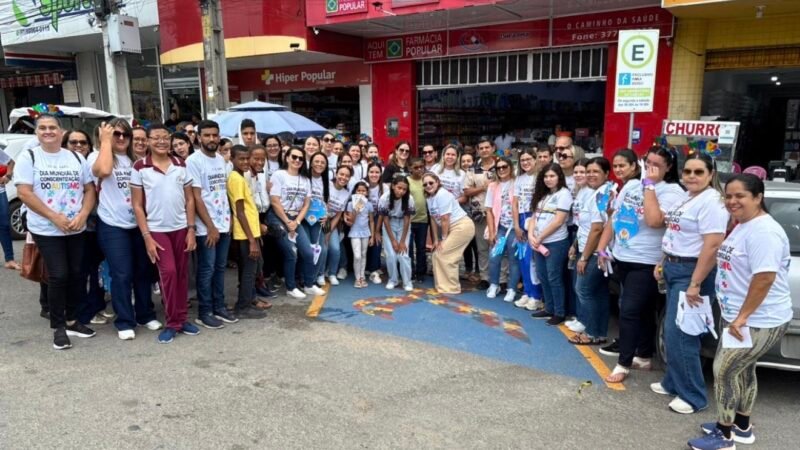 Blitz do Autismo marca início da Semana de Conscientização em Bom Conselho