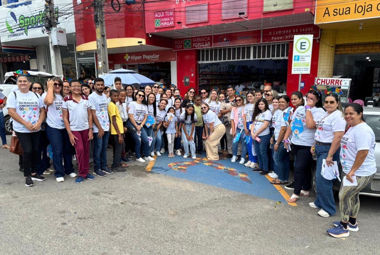 Blitz do Autismo marca início da Semana de Conscientização em Bom Conselho
