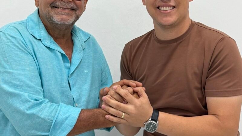 Através de articulação de Sérgio Colin, vereador Professor Marconi declara apoio a Edilson Tavares