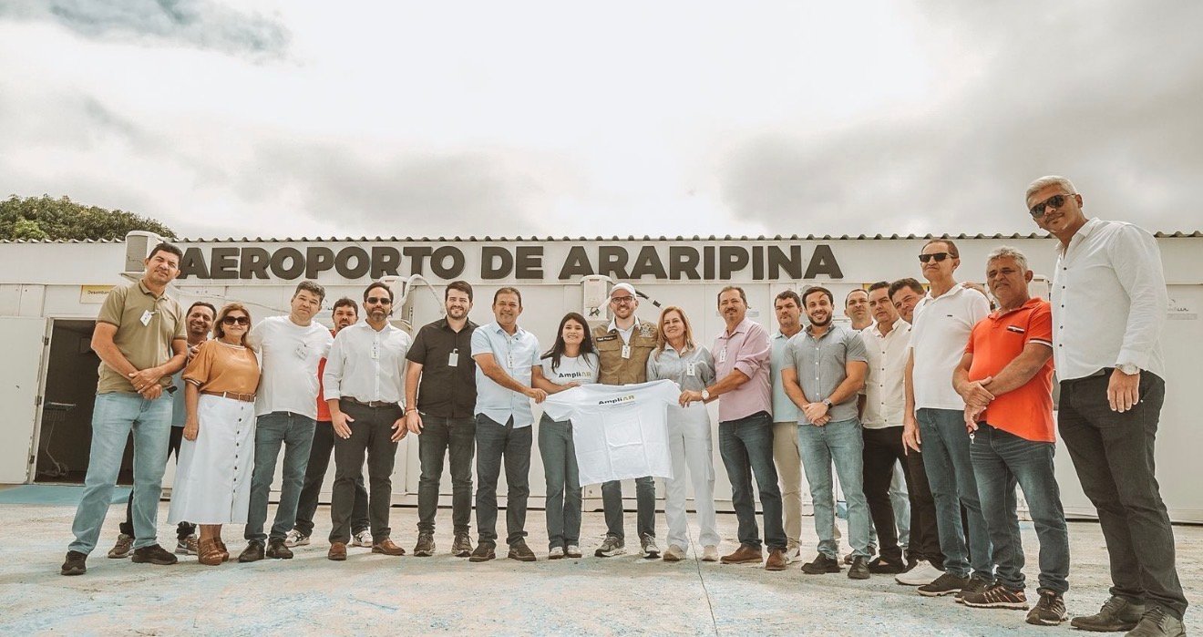 Prefeito Evilásio Mateus recebe ministro de Portos e Aeroportos e garante investimentos históricos para o aeroporto de Araripina