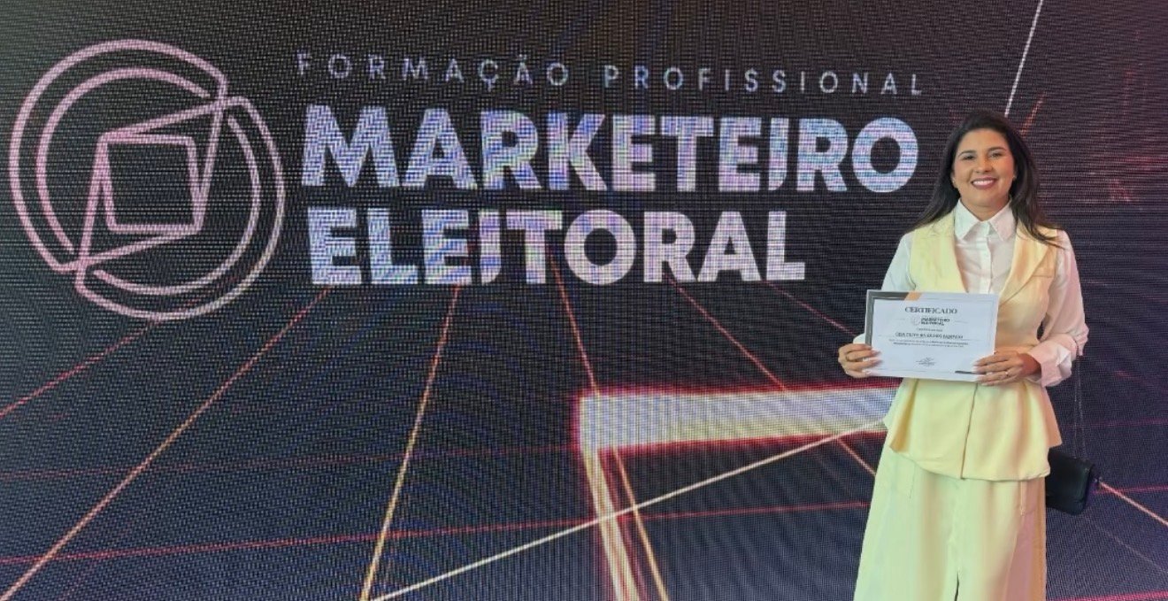 Secretária de Comunicação de Juazeiro, Gisa Ramos conclui curso de formação em marketing eleitoral na Paraíba