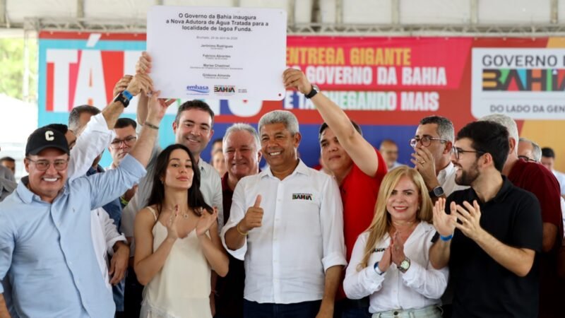 Governo do Estado entrega UBS e autoriza implantação do Sistema de Esgotamento Sanitário em Brumado