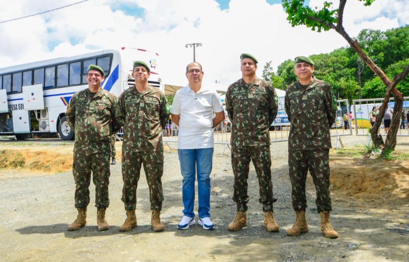 Prefeitura oferece diversos serviços gratuitos à população no Parque Nacional dos Guararapes