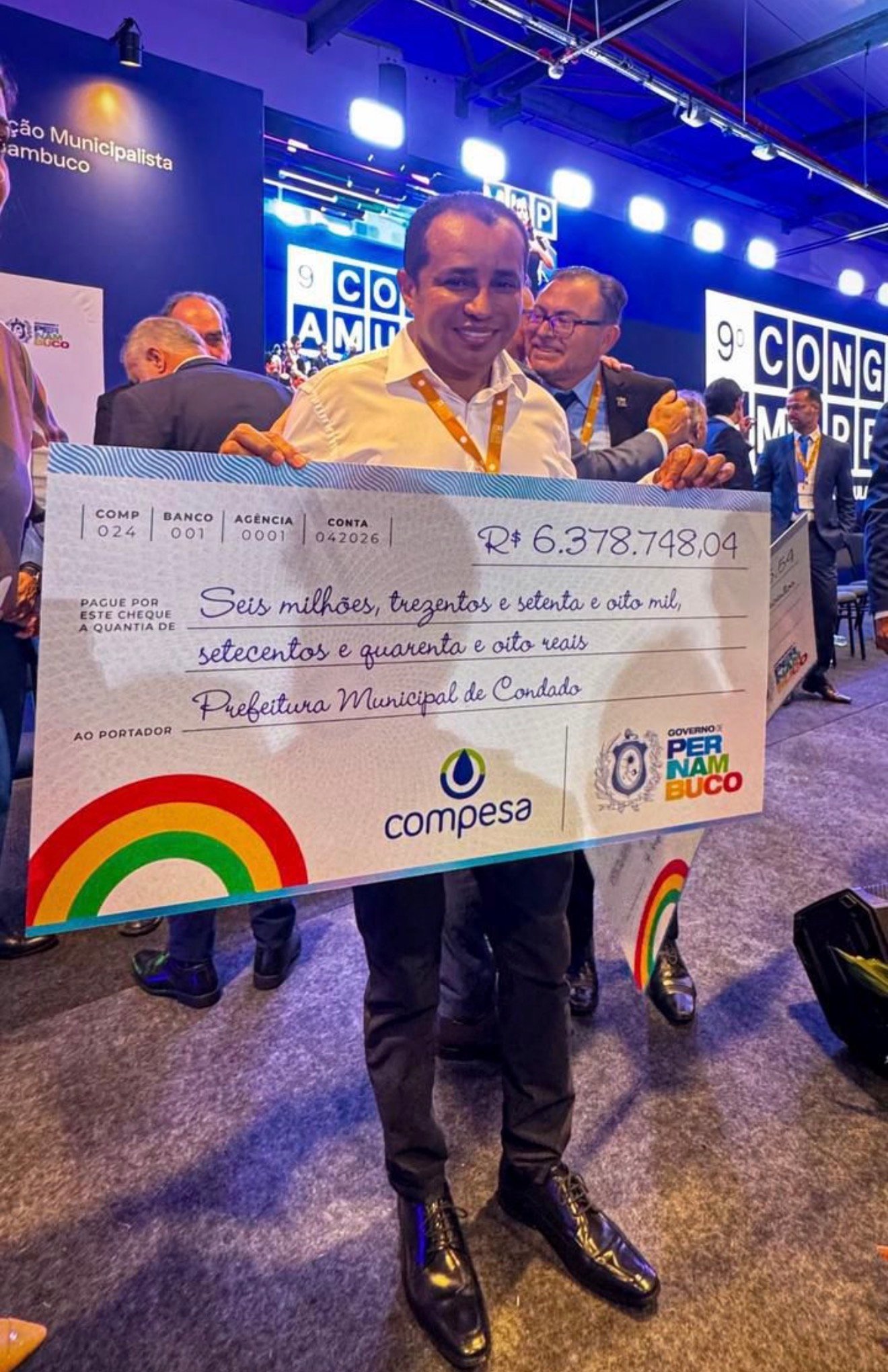 Albino Silva comemora repasse de mais de R$ 6 milhões para Condado