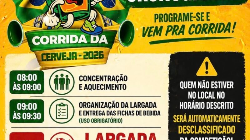 9ª Corrida da Cerveja movimenta Juazeiro com programação definida para 2026