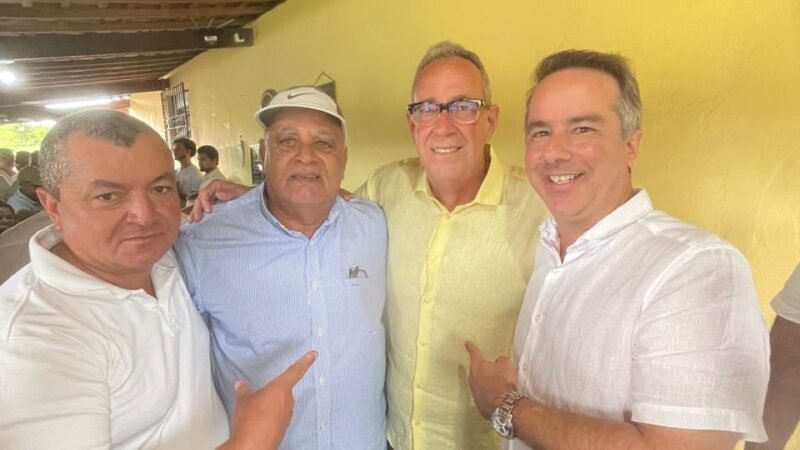 Ex-prefeito Marcello Maranhão prestigia lançamento de campanha de Álvaro Porto em Canhotinho