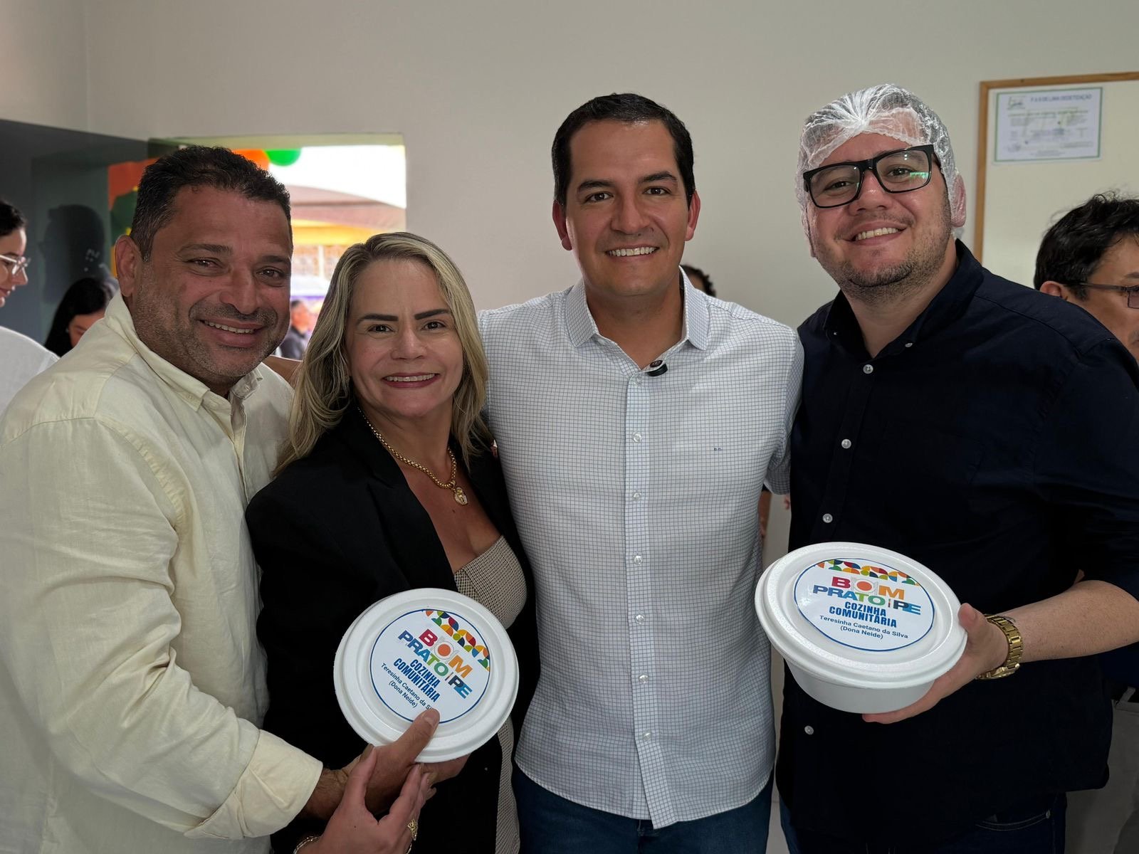 Prefeita Delegada Thatianne inaugura primeira Cozinha Comunitária de Palmeirina