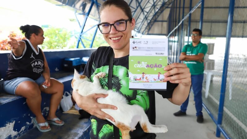 Governo de Pernambuco leva mutirão de castração de cães e gatos ao município do Paulista e fortalece política de proteção animal