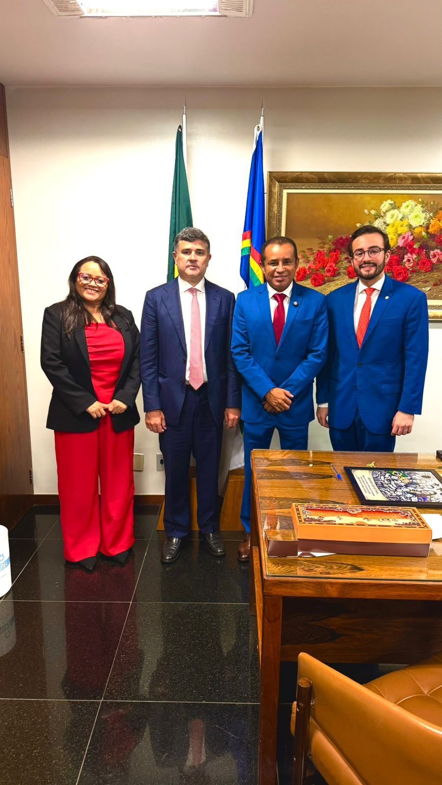 Em Brasília, prefeito Albino Silva articula investimentos para Condado