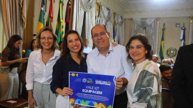 Jaboatão recebe equipamentos da Casa de Juventude do Governo do Estado