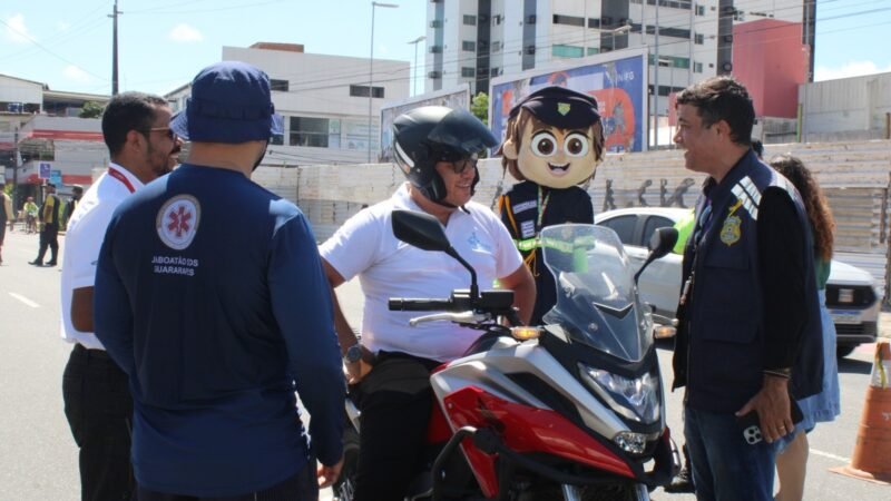 Jaboatão promove blitz educativa para motociclistas durante Maio Amarelo