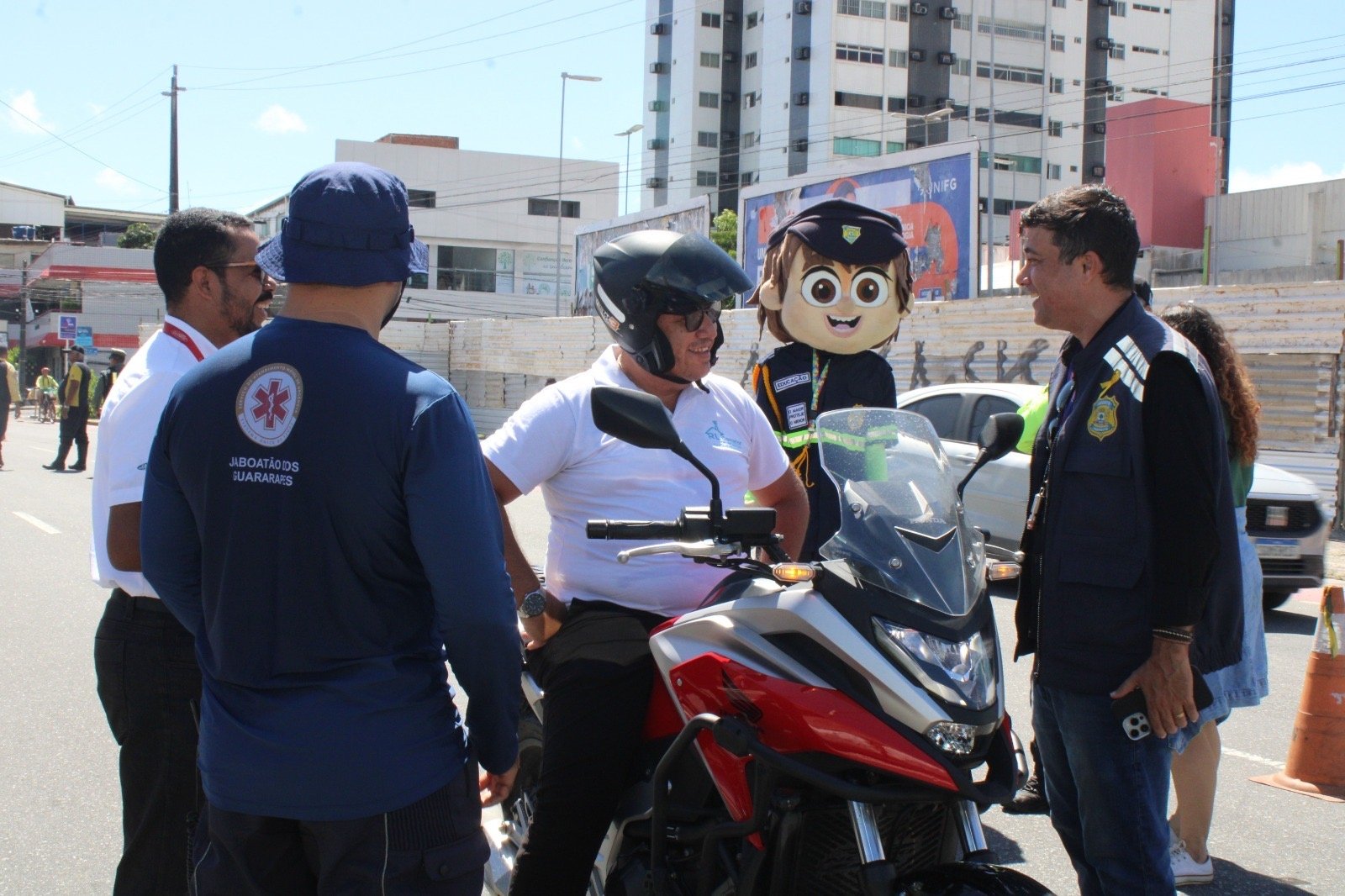 Jaboatão promove blitz educativa para motociclistas durante Maio Amarelo