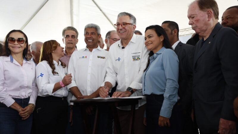 Governo Federal e Estado assinam ordem de serviço para maternidade com 117 leitos em Lauro de Freitas