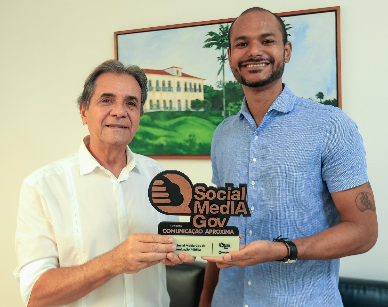 Gestão de Carlos Santana conquista prêmio nacional de comunicação pública e reafirma protagonismo digital