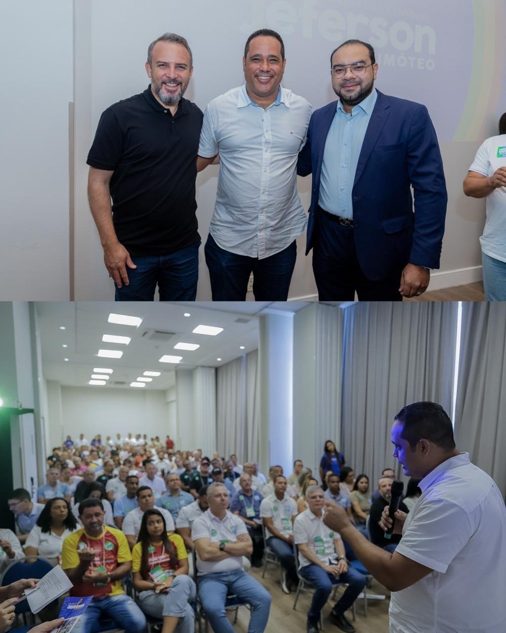 Deputado Estadual Jeferson Timóteo mostra força e articulação política em evento de lideranças do com presença de deputado estadual de Minas Gerais