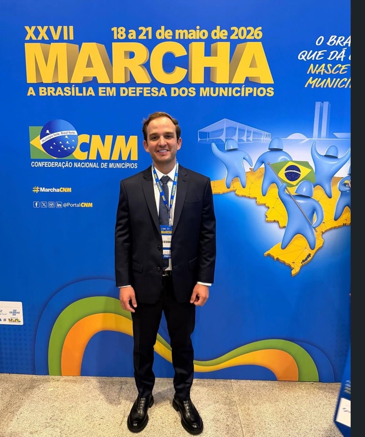 Victor Coelho participa da XXVII Marcha dos Prefeitos em Brasília em busca de investimentos para Ouricuri