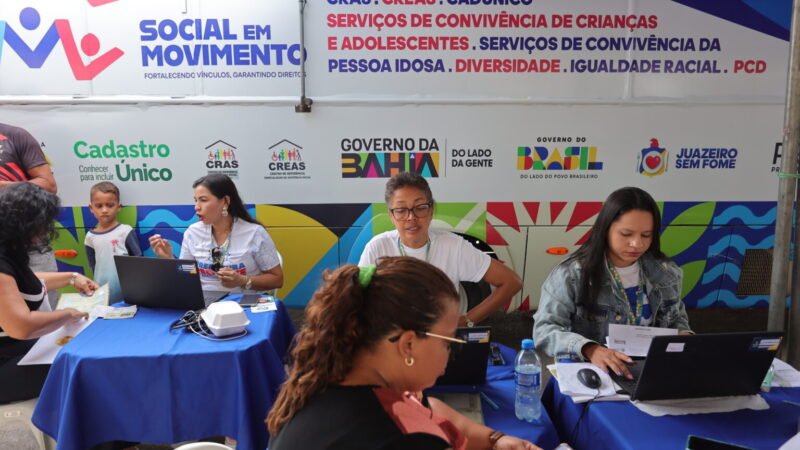 Social em Movimento: Prefeitura de Juazeiro divulga agenda de maio do serviço itinerante da assistência social