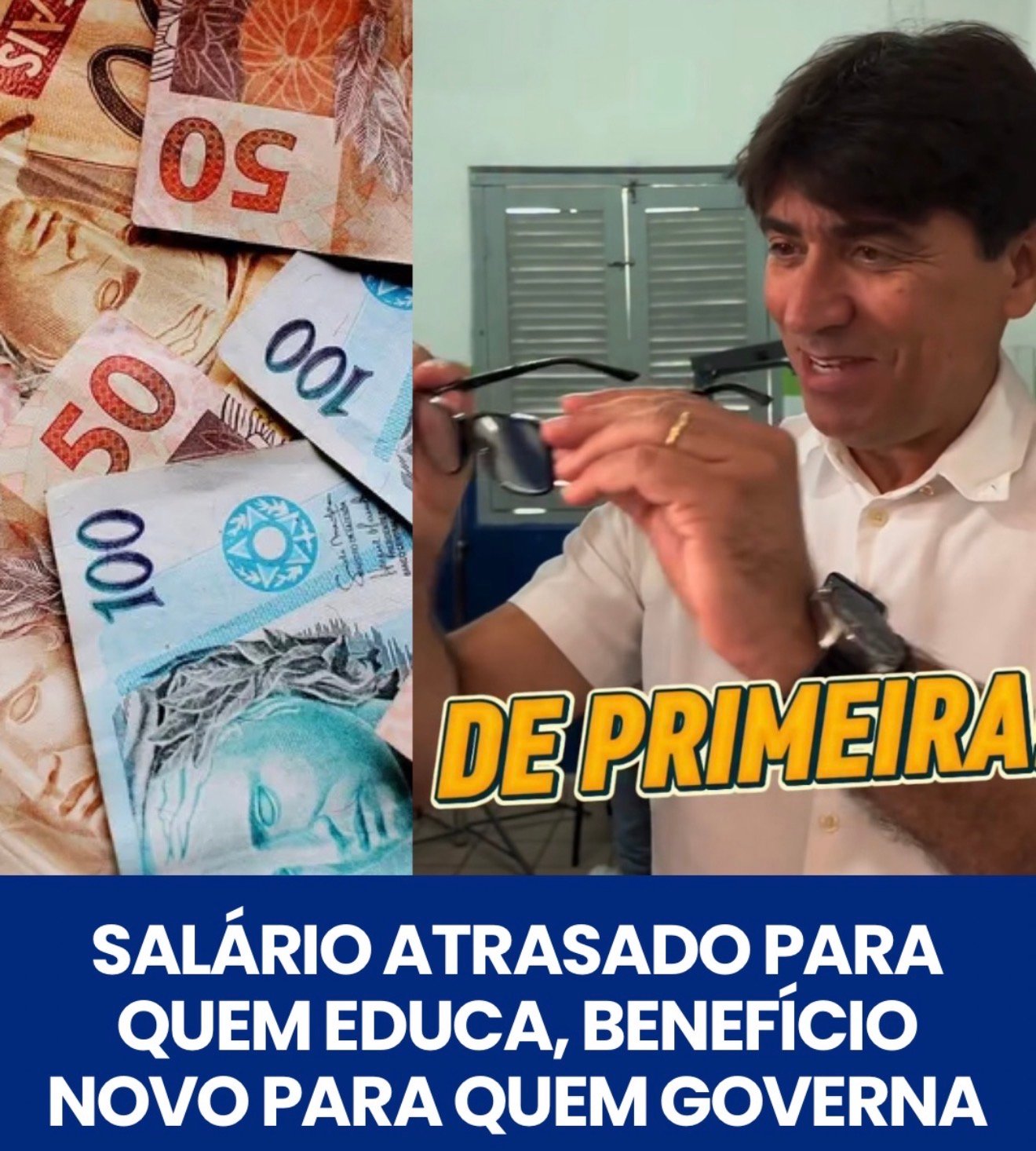 Salários atrasados na educação e novos benefícios para gestores geram revolta em Itacuruba