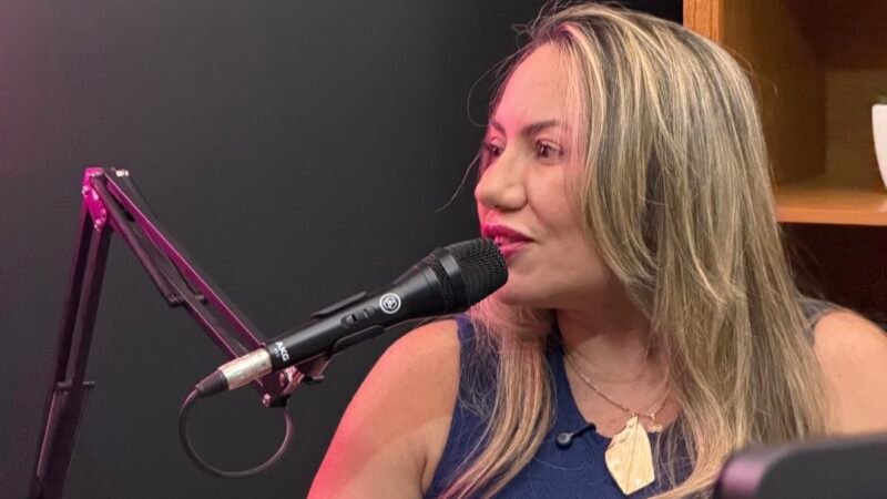 Dra. Magdala, vereadora e pré-candidata a deputada federal, participa de entrevista no Vixe Cast e apresenta suas propostas