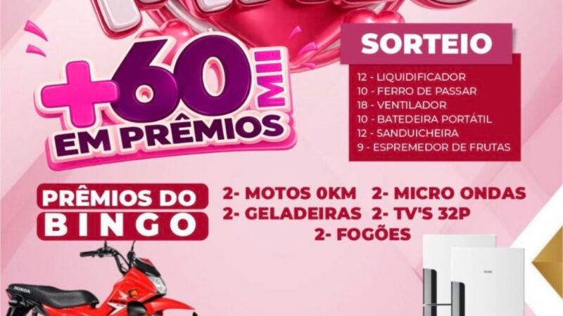 Xexéu promove grande Bingo do Dia das Mães com mais de R$ 60 mil em prêmios