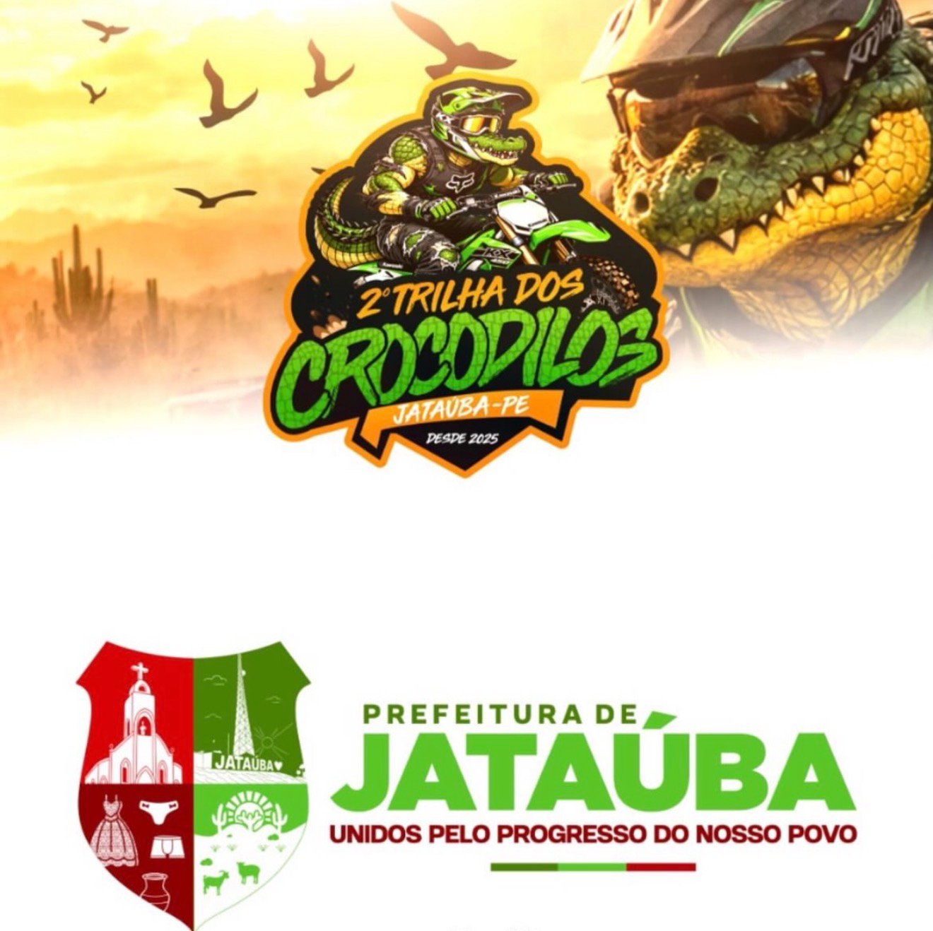 Prefeitura de Jataúba é patrocinadora oficial da 2ª Trilha dos Crocodilos
