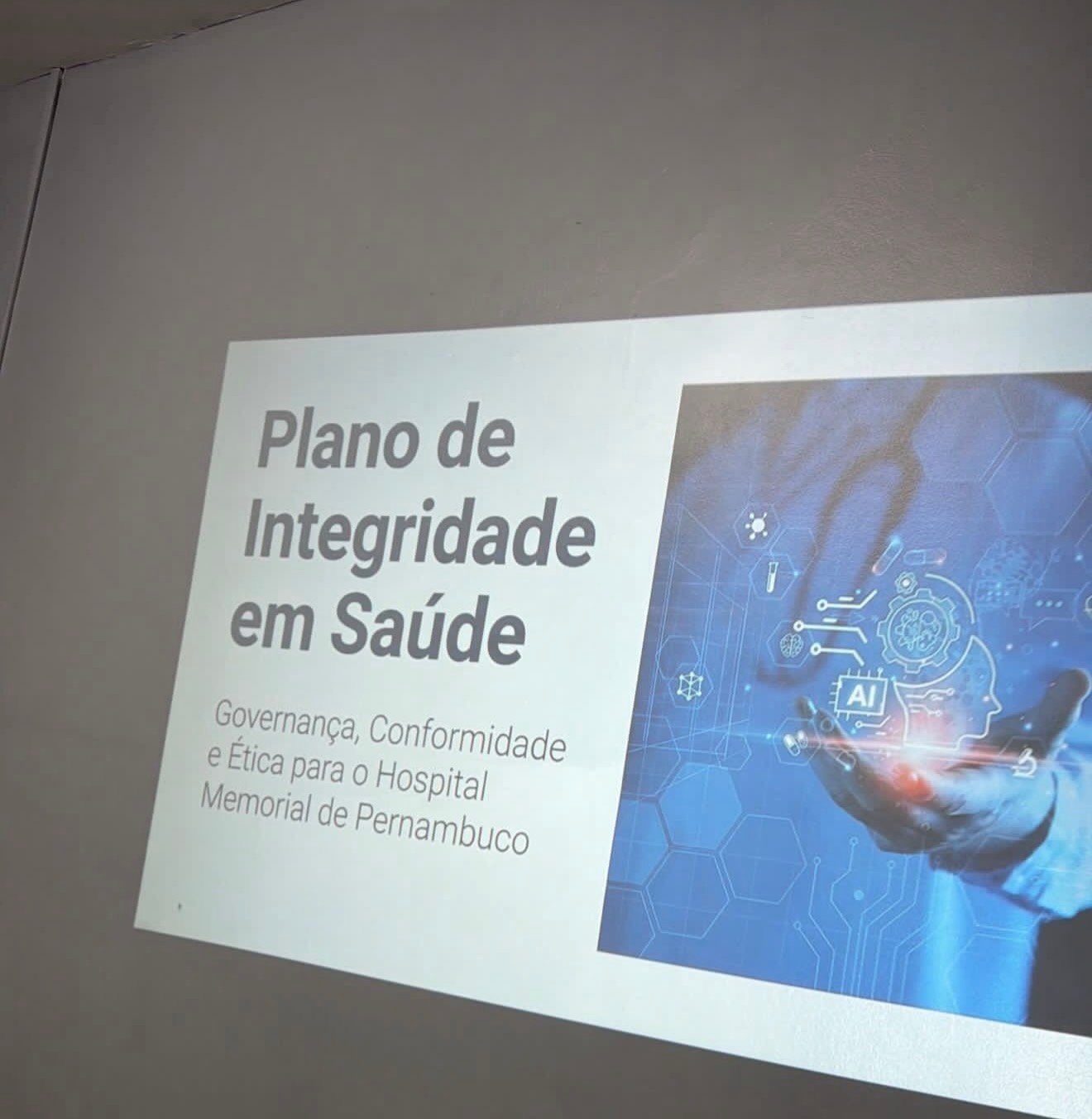 Equipe do Hospital Memorial Pernambuco participa de reunião sobre implantação do Plano de Integridade
