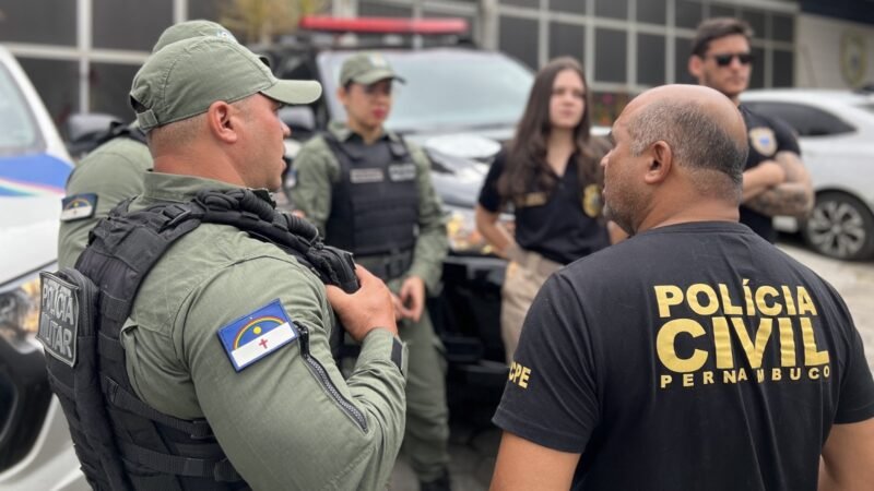 Juntos pela Segurança: Pernambuco fecha primeiro quadrimestre de 2026 com o melhor resultado da série histórica no combate às mortes violentas e roubos