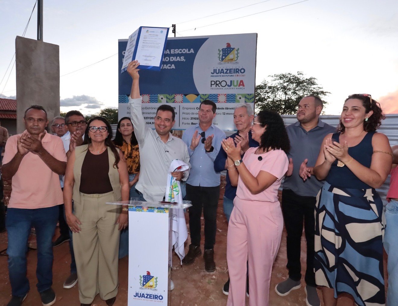 Prefeito Andrei Gonçalves garante reconstrução da Escola João Dias no Salitre e reafirma compromisso com a educação do interior de Juazeiro
