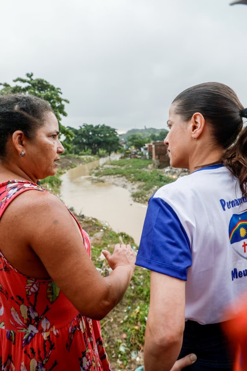 Governadora Raquel Lyra vistoria limpeza do Rio Beberibe e destaca investimento do Estado superior a R$ 19 milhões em ações contra os impactos das chuvas