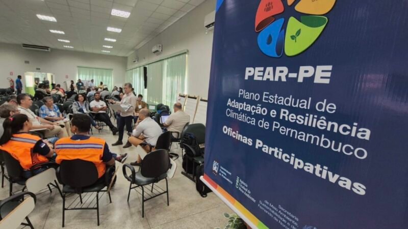 Jaboatão sedia última oficina para a construção do Plano Estadual de Adaptação e Resiliência Climática do Governo do Estado