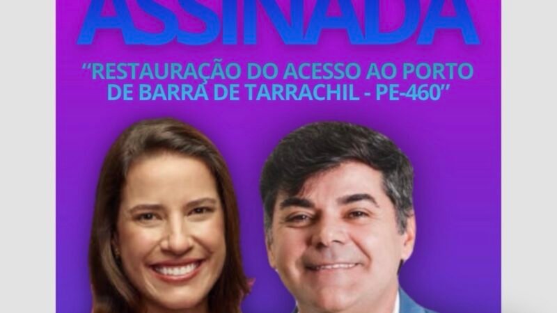 ”Prego Batido ponta virada” Governadora Raquel Lyra assina ordem de serviço da restauração da PE-460 que liga Belém do São Francisco ao acesso do Porto em Barra de Tarrachil