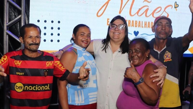 Carol Jordão realiza grande bingo das mães e dos trabalhadores e reúne multidão