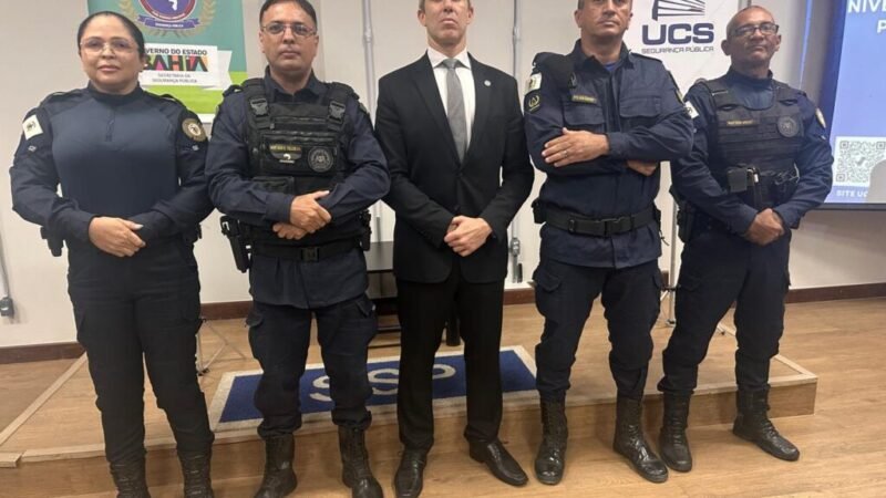 Juazeiro marca presença na 2ª edição de Nivelamento Interfederativo em Segurança Pública para Guardas Civis Municipais da Bahia