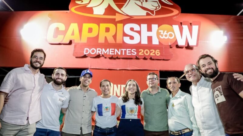 Em Dormentes, durante a Caprishow 2026, governadora Raquel Lyra inaugura requalificação do Pátio de Feiras e Eventos e celebra certificação do Berganês como primeira raça ovina originária de Pernambuco
