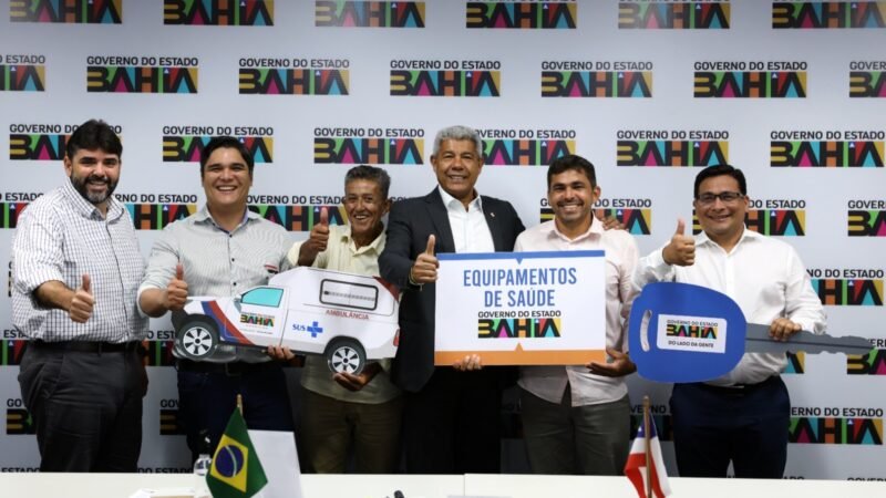 Acajutiba recebe novos equipamentos para reforçar a saúde no município