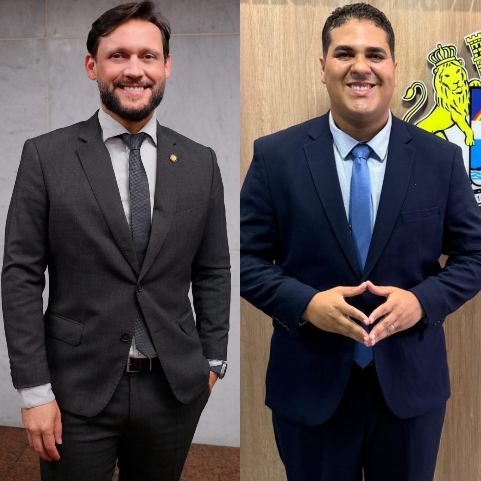 Posse do vereador da enfermagem, Tacisio Gomes, é comemorada pelo Deputado Gilmar Júnior