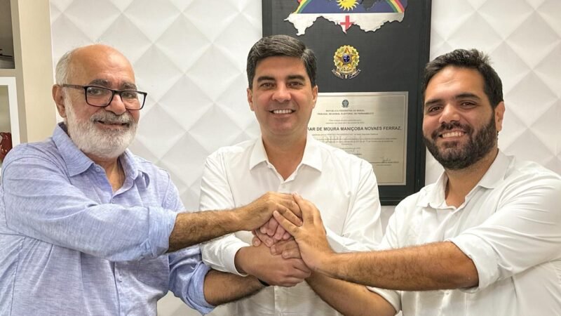 Kaio Maniçoba fortalece pré-candidatura à reeleição com apoios de Aerto Luna e Gilberto Luna no Recife