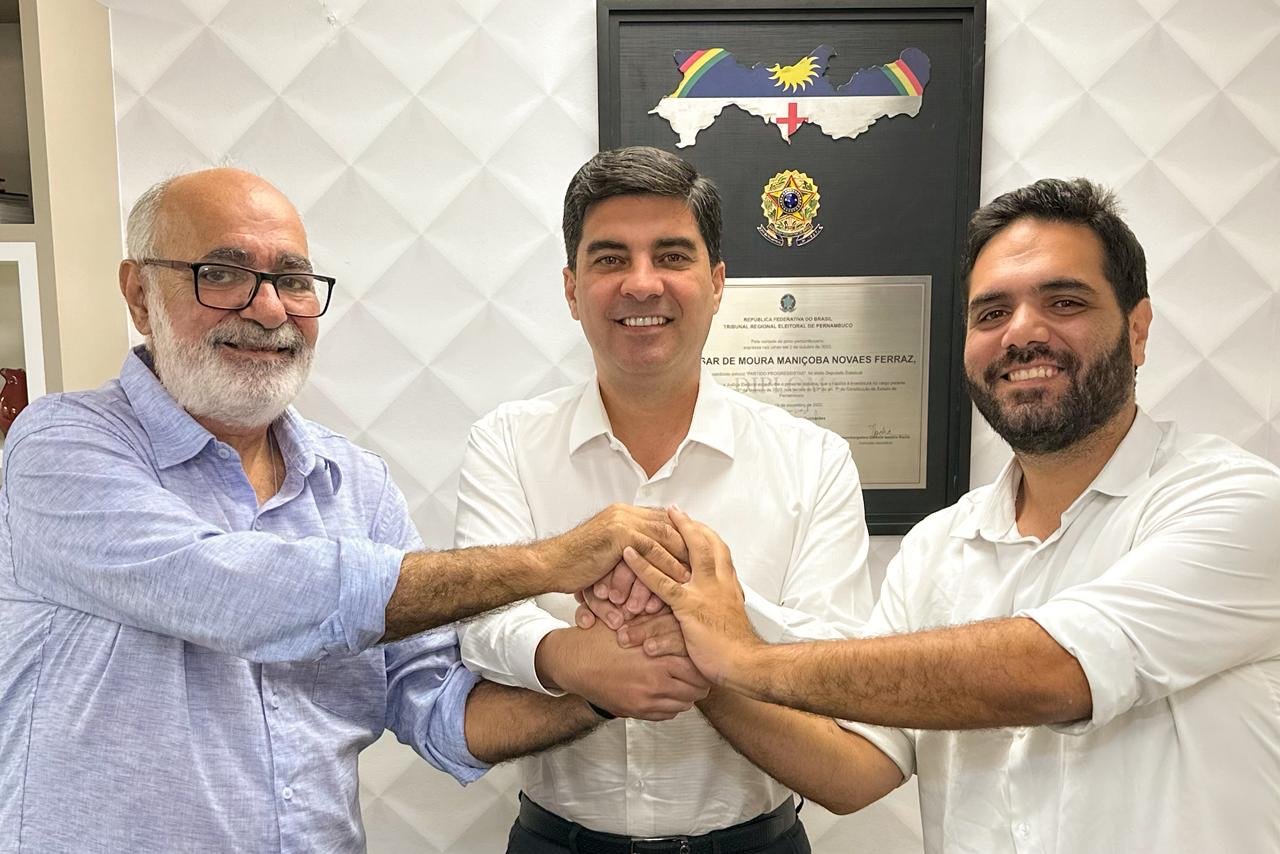 Kaio Maniçoba fortalece pré-candidatura à reeleição com apoios de Aerto Luna e Gilberto Luna no Recife