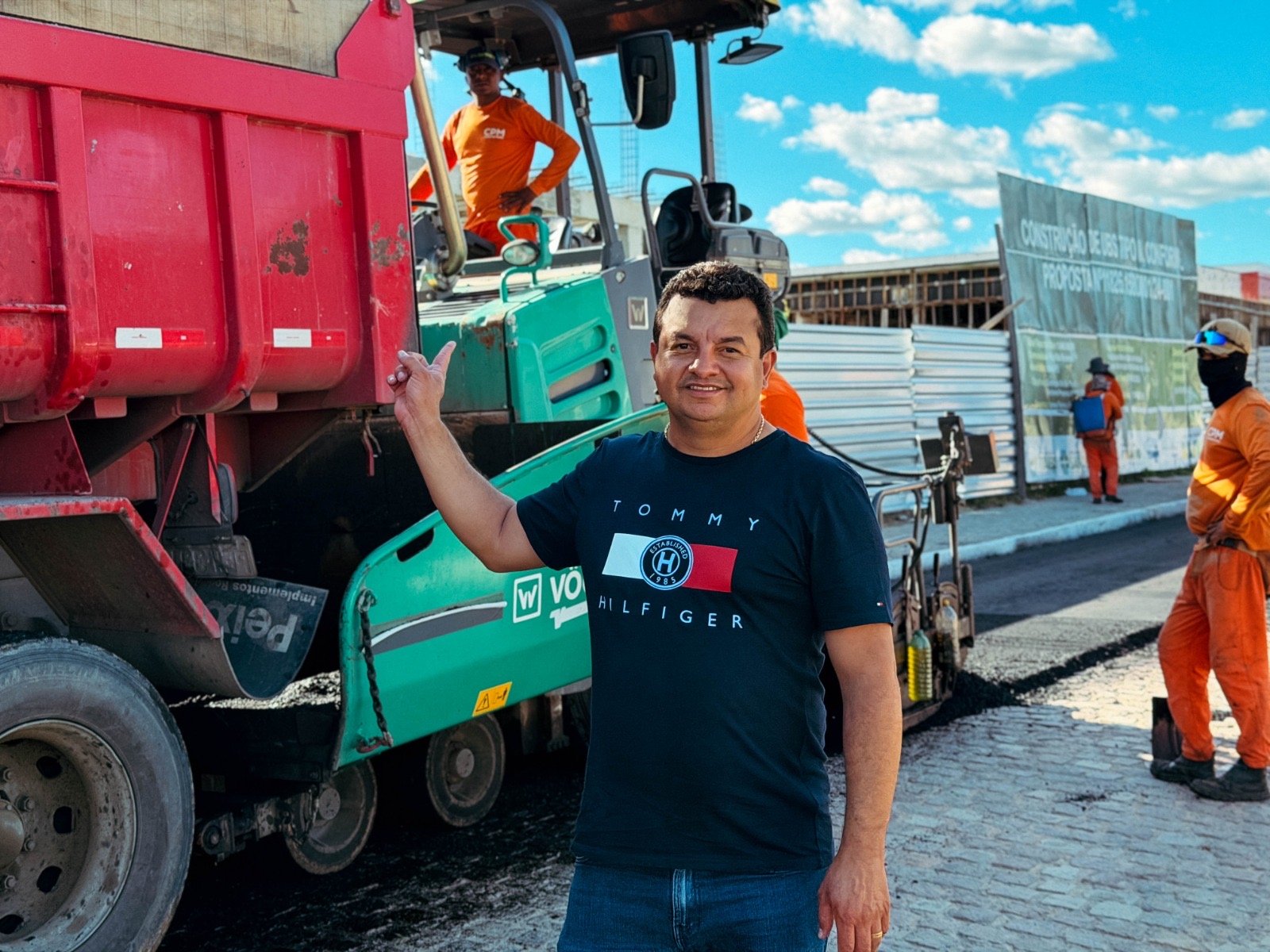 Pedro inicia maior programa de pavimentação asfáltica de Itaíba com investimentos de R$ 2 milhões