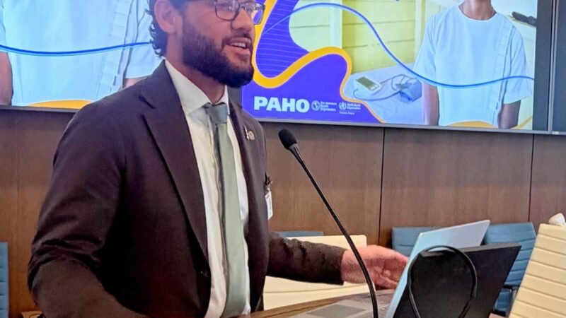 Gilmar Júnior representa Enfermagem brasileira em evento nos EUA