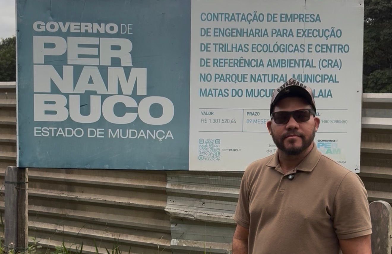 Deputado Abimael Santos fiscaliza obras no Parque Natural de Bonito