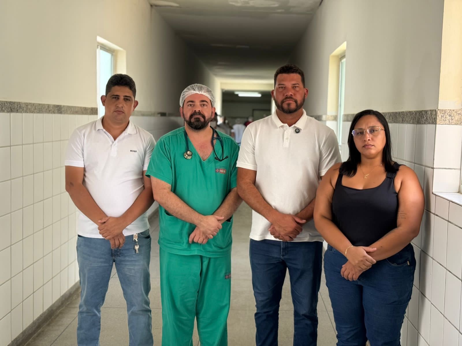 Deputado Abimael Santos fiscaliza Hospital Regional Fernando Bezerra em Ouricuri
